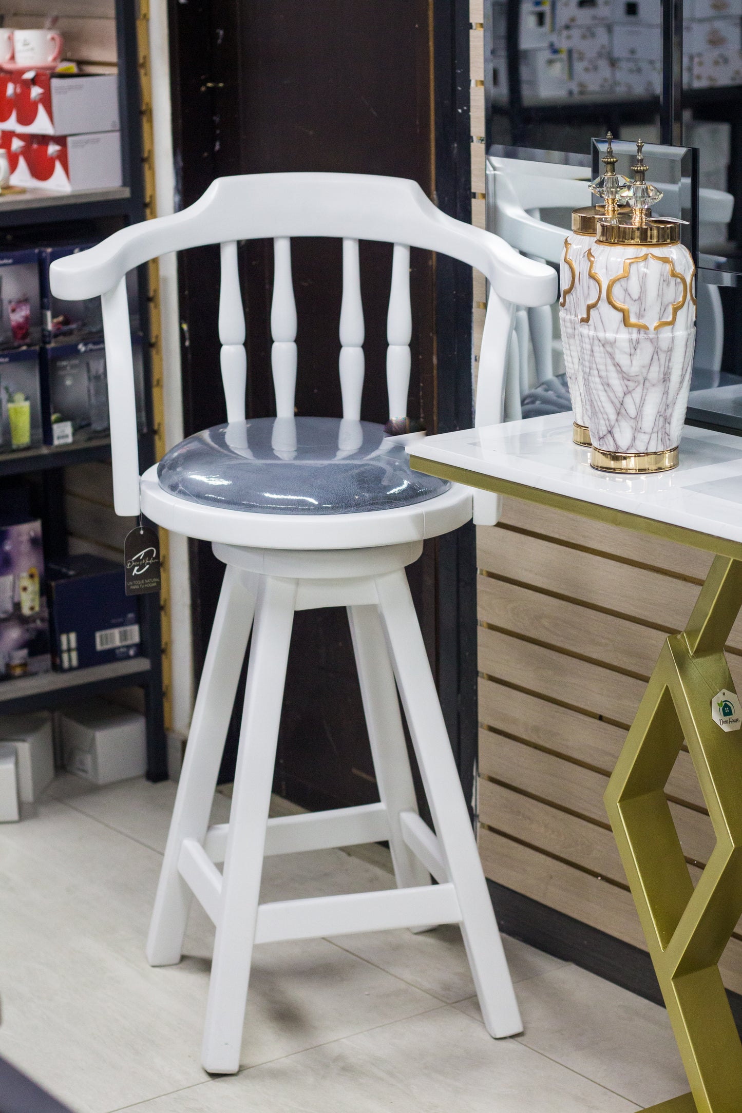 SILLA BARRA GIRATORIA