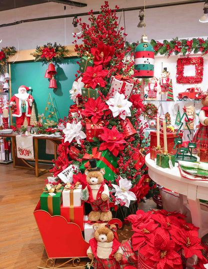 Set de Campanas Navideñas Colgantes de Metal con Calado de Pino