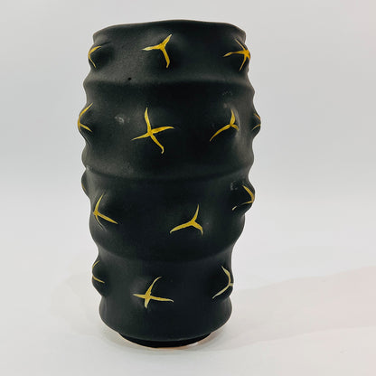 JARRÓN DECORATIVO NEGRO