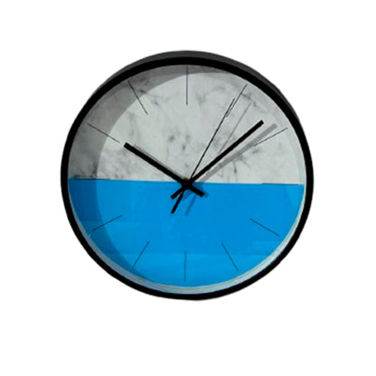 RELOJ DE PARED DECORATIVO AZUL