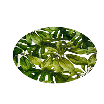 PLATO DECORATIVO HOJAS