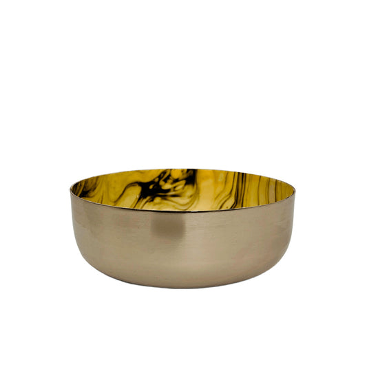 CENTRO DECORATIVO EN COLOR DORADO