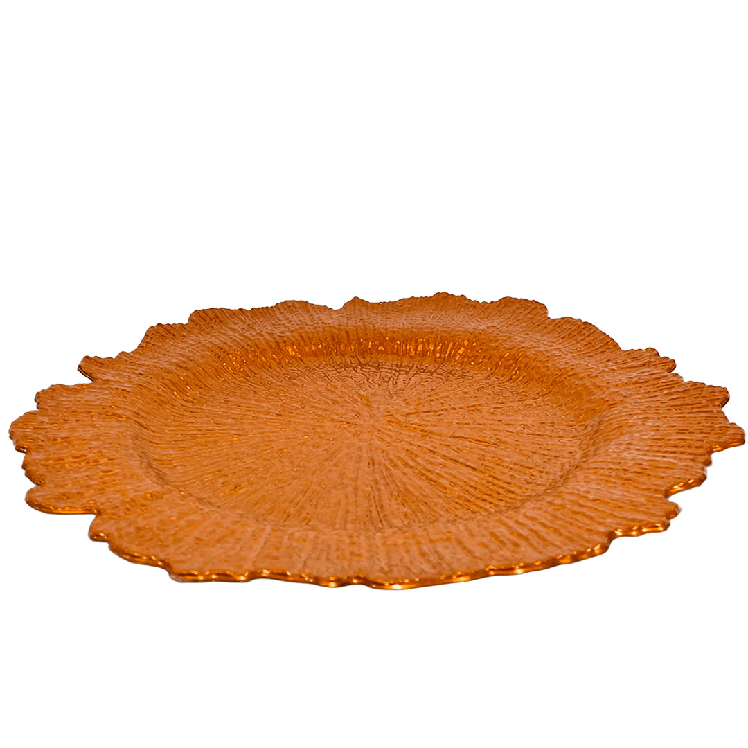 PLATO DECORATIVO COBRE