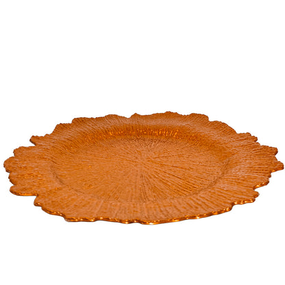 PLATO DECORATIVO COBRE
