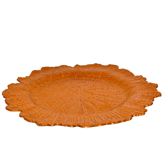 PLATO DECORATIVO COBRE