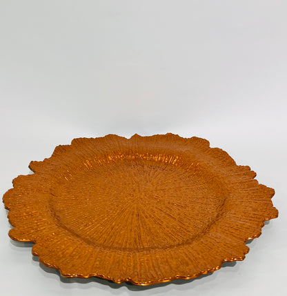 PLATO DECORATIVO COBRE
