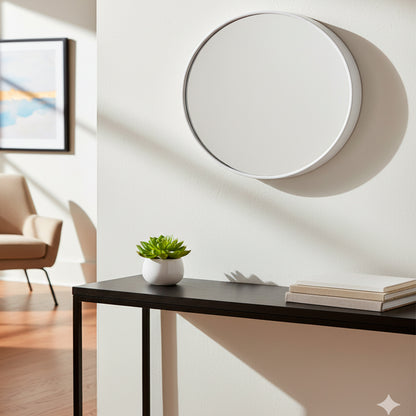 ESPEJO DECORATIVO BLANCO