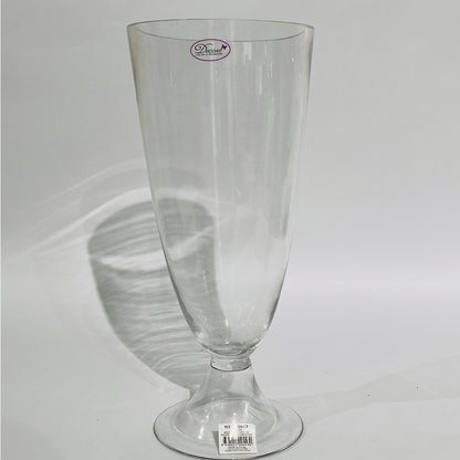 FLORERO DECORATIVO TRANSPARENTE