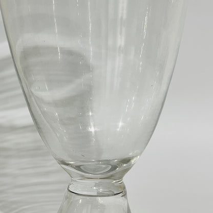 FLORERO DECORATIVO TRANSPARENTE