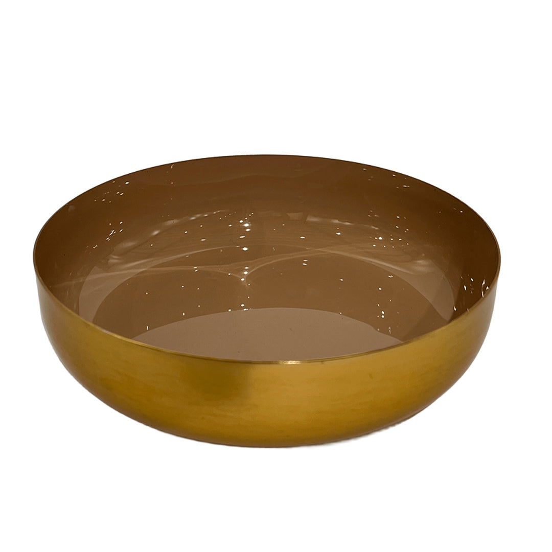 CENTRO DE MESA DECORATIVO DORADO