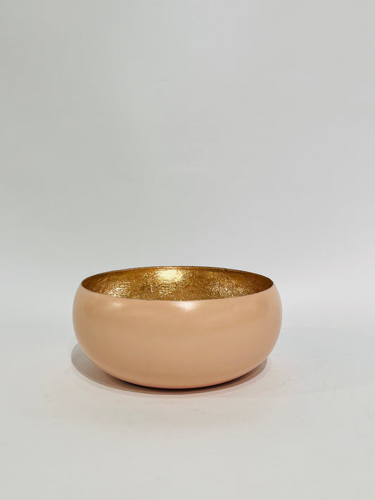 CENTRO DE MESA DECORATIVO  ORO ROSA
