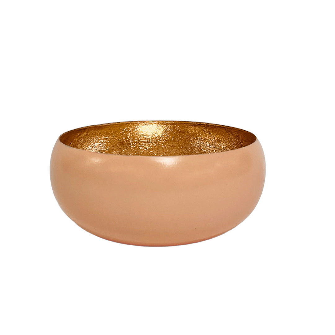 CENTRO DE MESA DECORATIVO  ORO ROSA