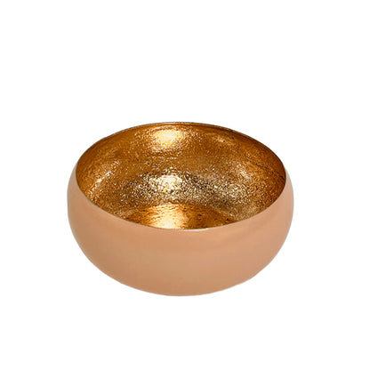 CENTRO DE MESA DECORATIVO  ORO ROSA