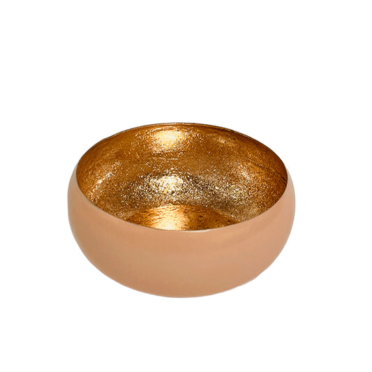 CENTRO DE MESA DECORATIVO  ORO ROSA