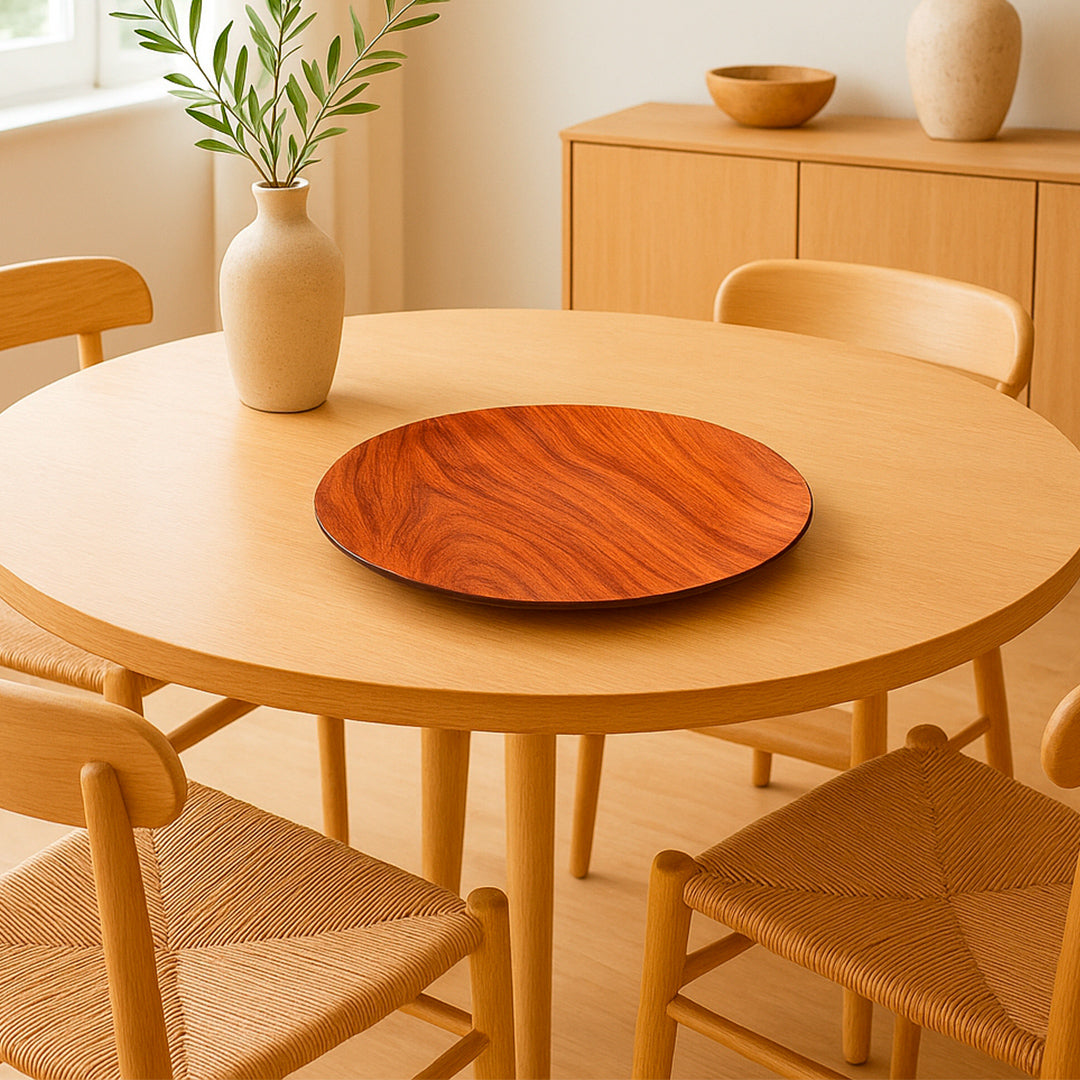 PLATO DECORATIVO MADERA